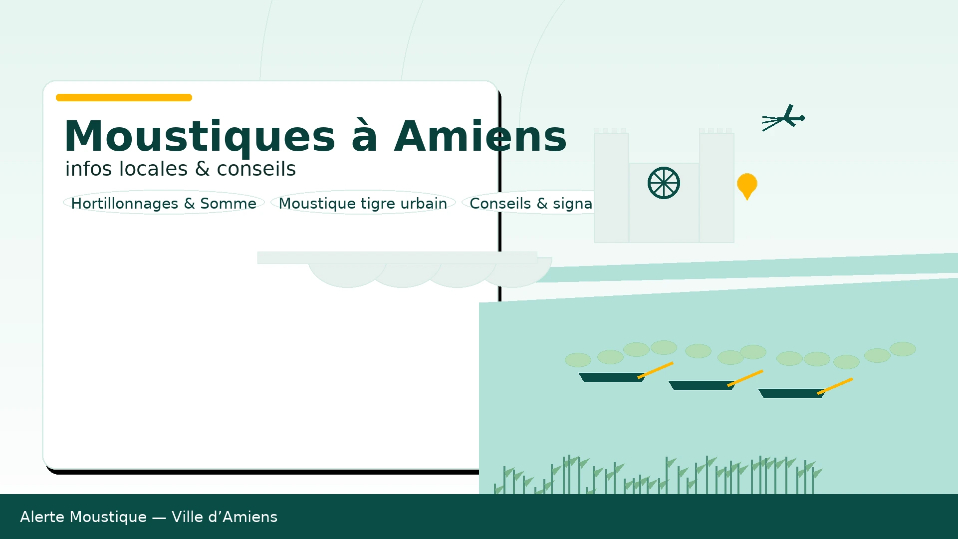 Moustiques à Amiens — infos locales & conseils