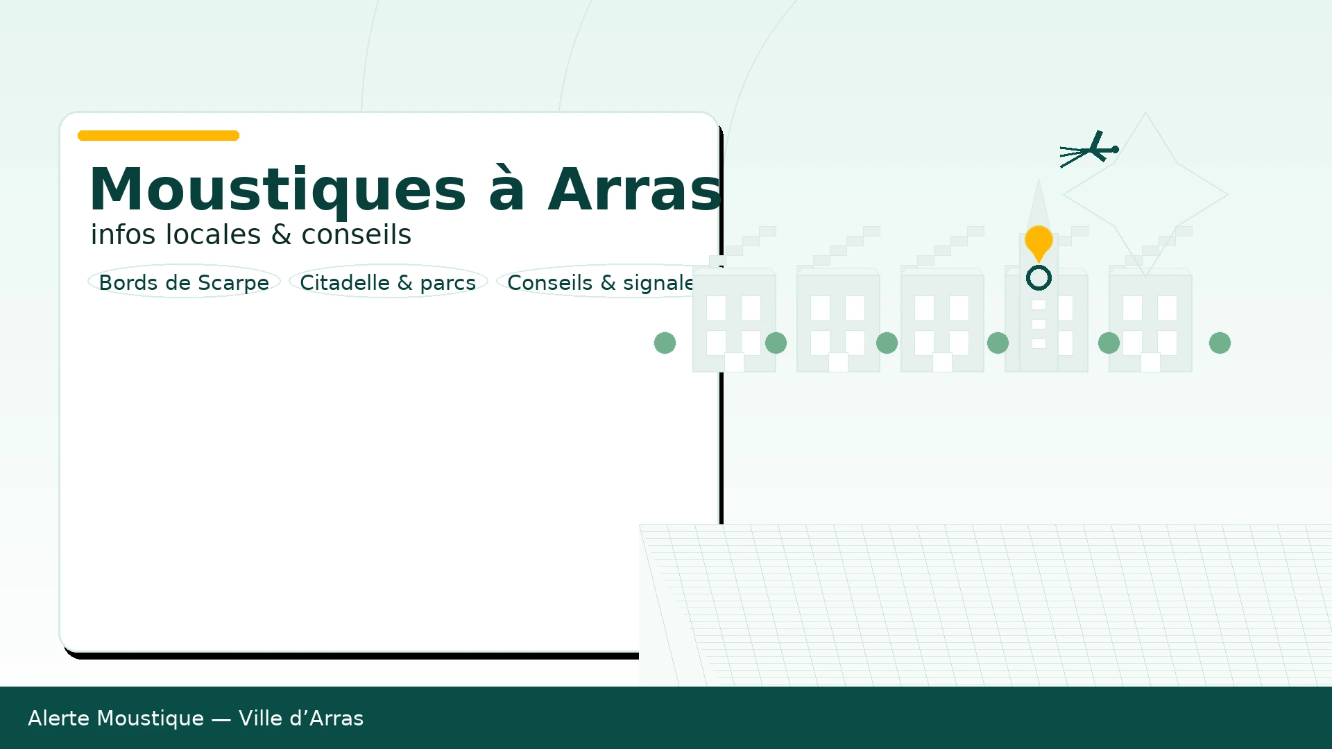 Moustiques à Arras — infos locales & conseils