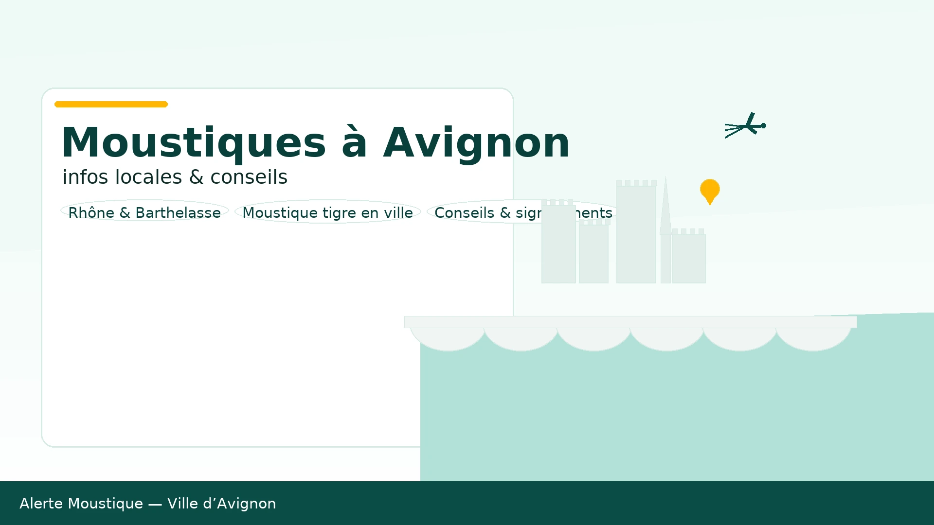 Moustiques à Avignon — infos locales & conseils