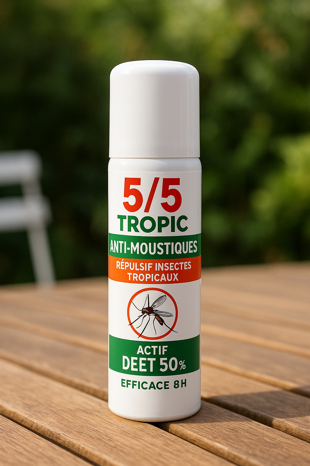 Anti-moustique 5/5 Tropic : avis, précautions et alternatives (IR3535, PMD)
