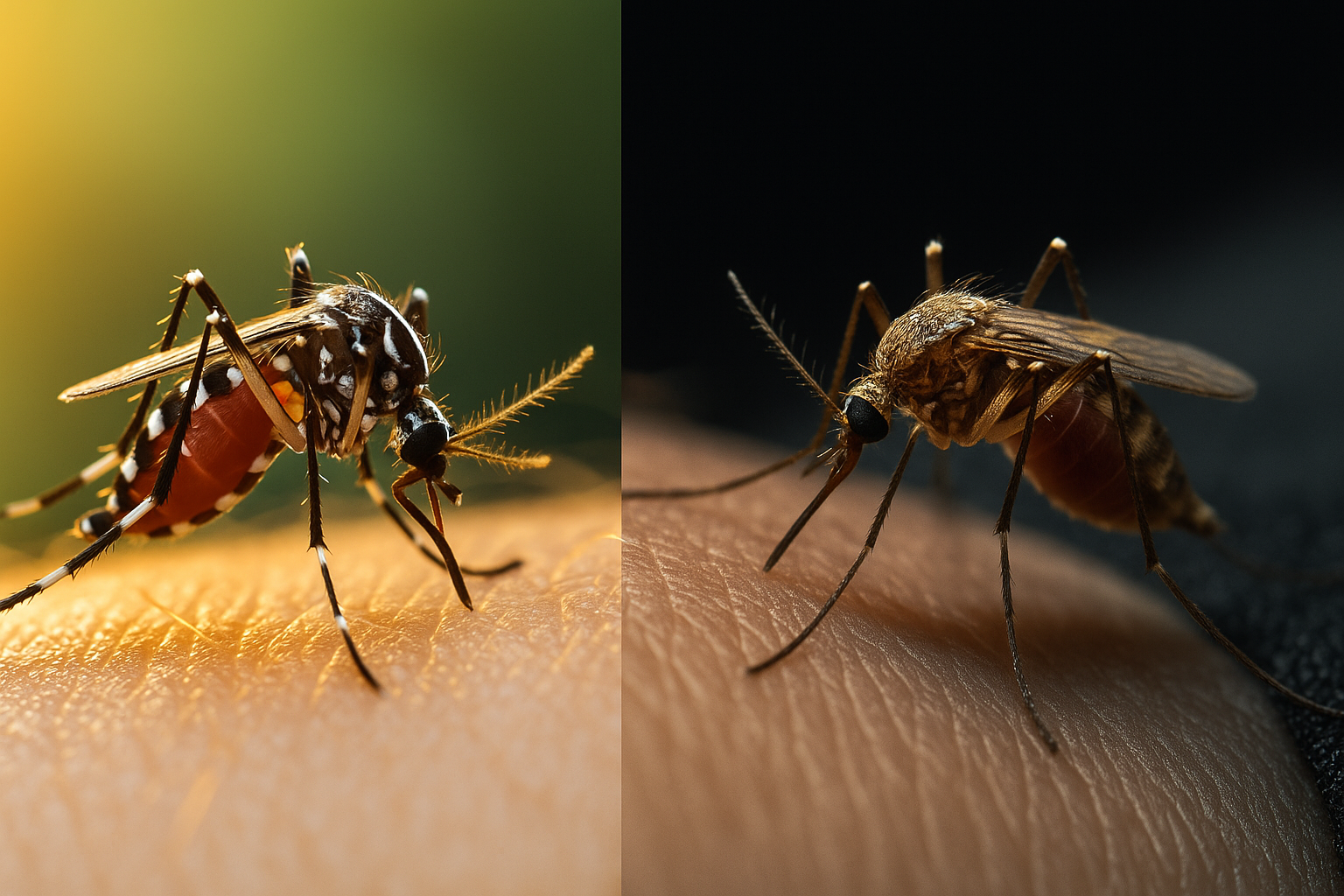 Moustique tigre vs moustiques nocturnes : qui pique quand et pourquoi ?