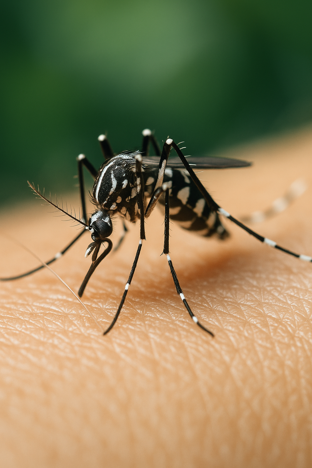 Moustique noir et blanc : comment reconnaître le moustique tigre, soulager les boutons et choisir les bons traitements