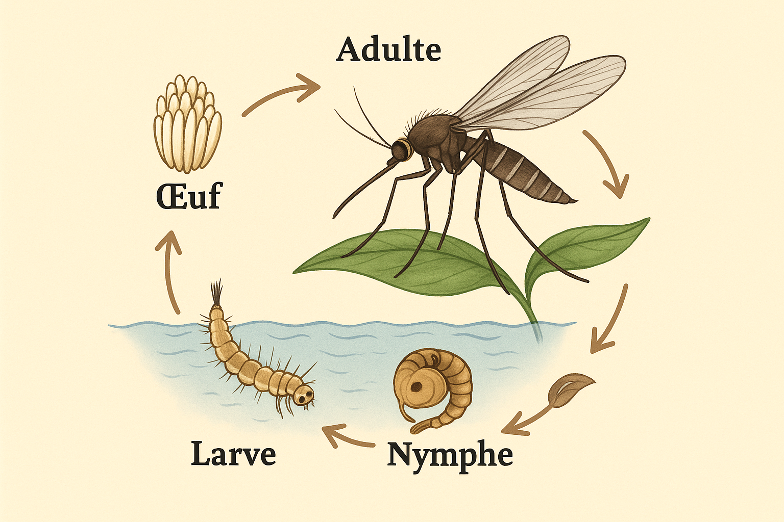Durée de vie du moustique : combien de temps vit-il vraiment ?