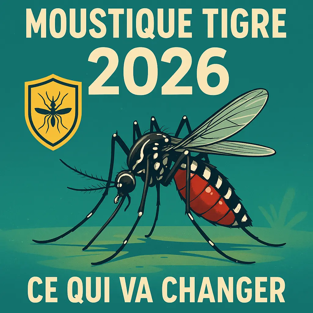 Moustique tigre 2026 : ce qui va changer en France, risques et bonnes pratiques