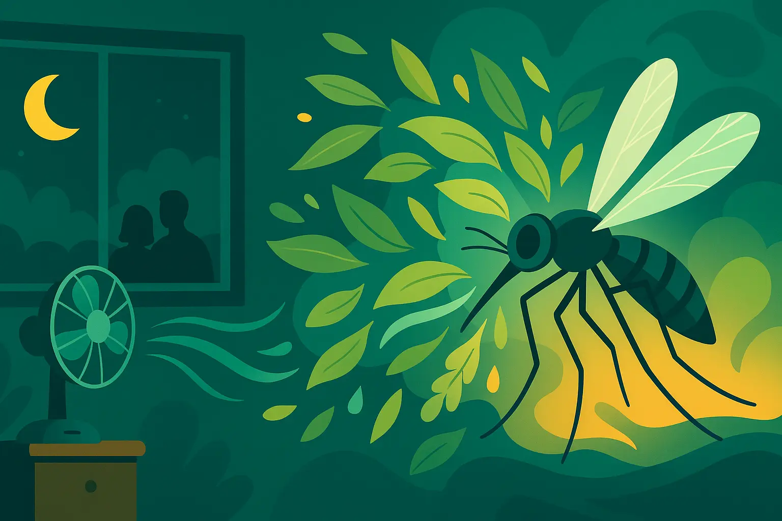 Quelle odeur déteste le moustique ?