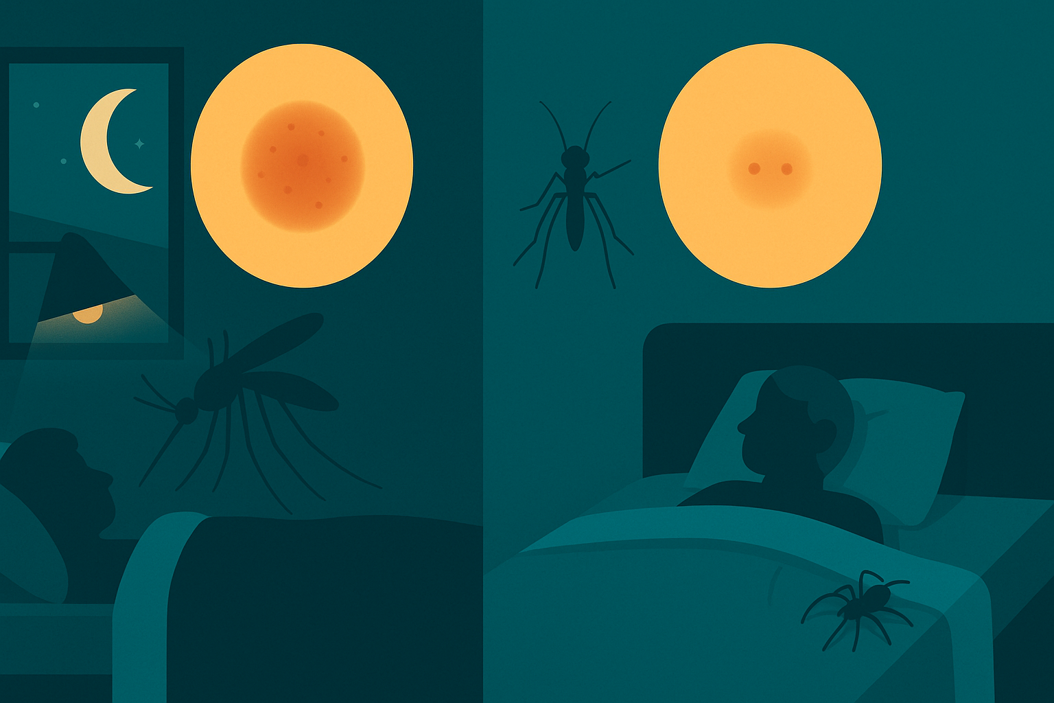 « Piqûre araignée lit » ou piqûre de moustique ? Faire la différence